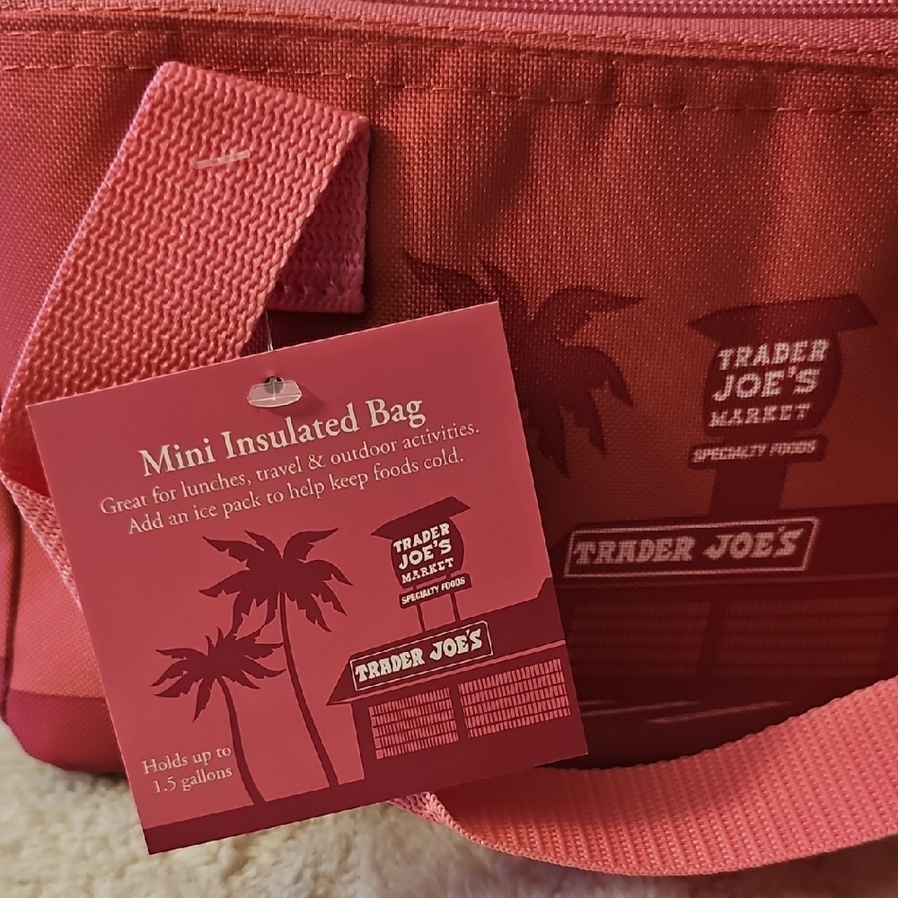 Pink Insulated Bag